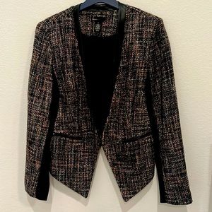 Modern multi-color fully lined Lane Bryant Suit jacket